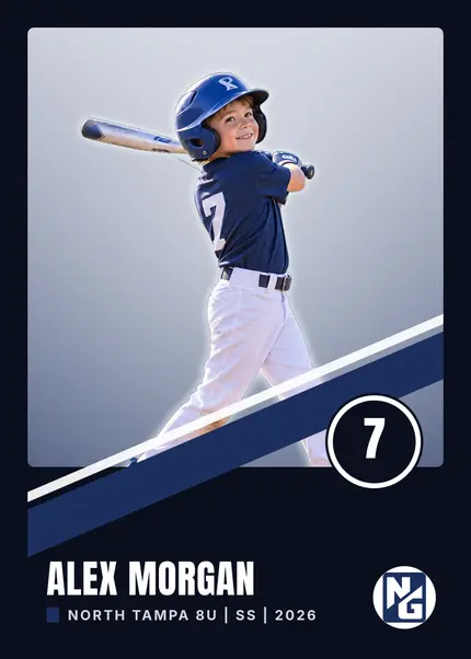 The Diagonal card design