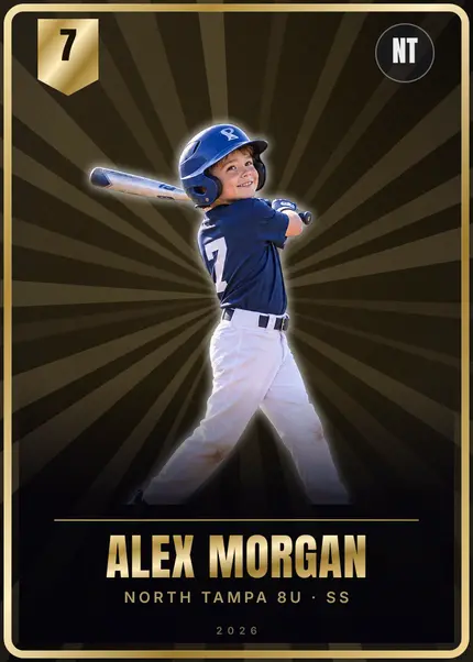 The Gold card design
